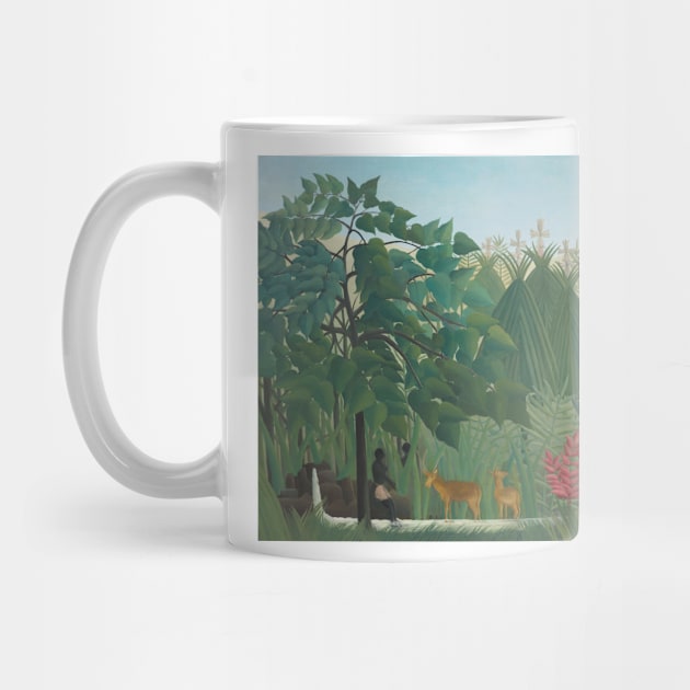 The Waterfall by Henri Rousseau by Classic Art Stall